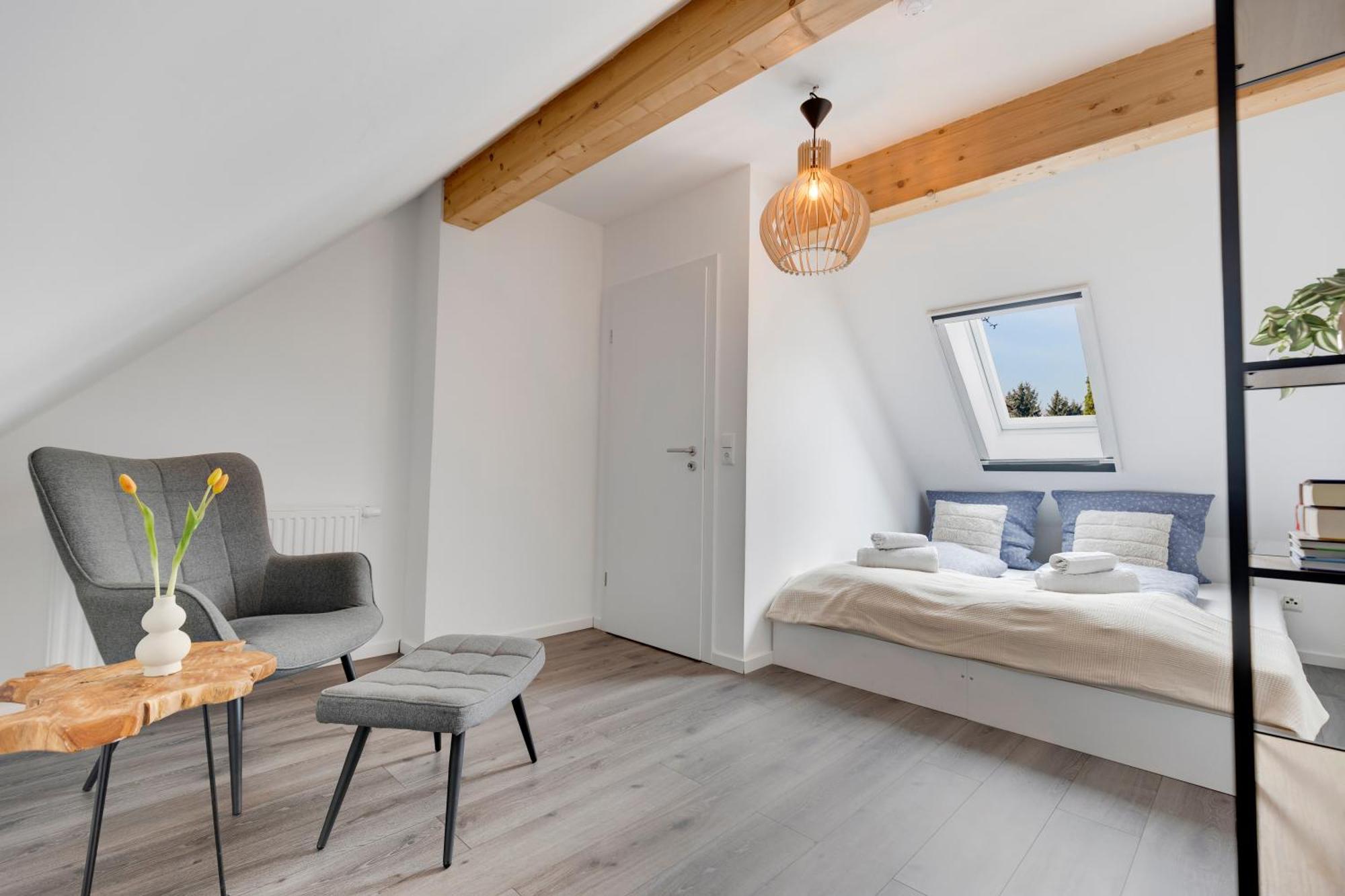 Seezeit, Ferienhaus Bis Zu 6 Personen, 500 Meter Zum Wasser, Mit Garten Hüde Exterior foto