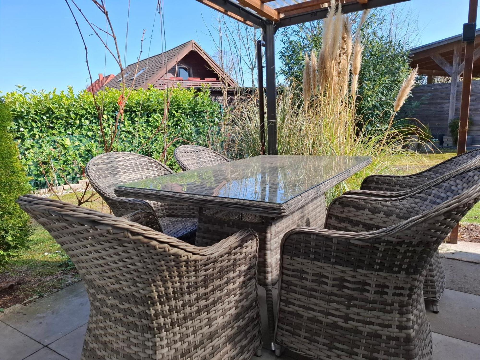 Seezeit, Ferienhaus Bis Zu 6 Personen, 500 Meter Zum Wasser, Mit Garten Hüde Exterior foto